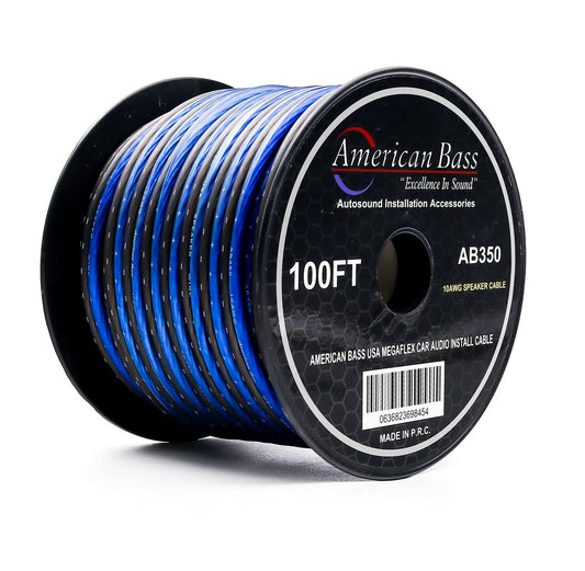 10 Gauge Mega Flex Speaker Wire 100ft Spool