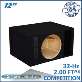 12" SINGLE COMPETITION 32HZ PORTED SUB BOX
