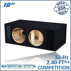 10" DUAL COMPETITION 32-Hz PORTED SUB BOX