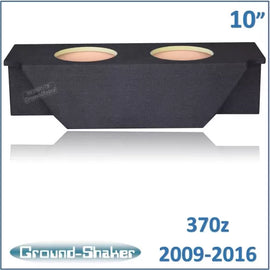 10" DUAL SEALED SUB BOX, FITS NISSAN 370Z COUPE 2009-2016