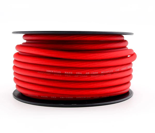 4 Gauge Mega Flex Power Cable (Red)