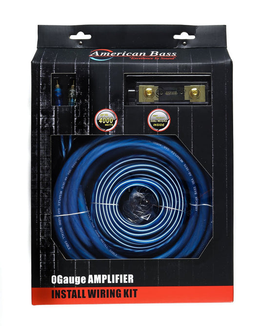 0 Gauge Amplifier Kit