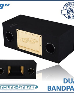 10" DUAL BANDPASS SUB BOX