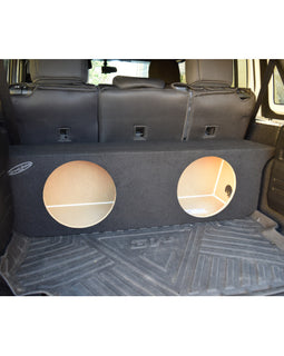 10" DUAL SEALED SUB BOX, FITS 07-22 JEEP WRANGLER 4-DOOR