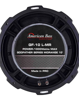 American Bass Godfather 10" Midrange Speaker