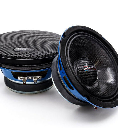 American Bass Godfather 6.5 Carbon Cone Speakers