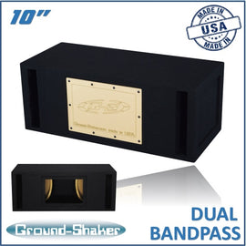 10" DUAL SLOT PORTED BANDPASS SUB BOX