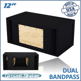 12" DUAL SLOT PORTED BANDPASS SUB BOX