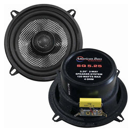 American Bass SQ 5.25 Full Range Speakers